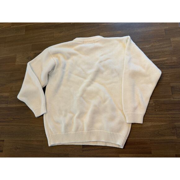 Vintage Starwear 50's Applique Car Sweater Size Large - Picture 2 of 6